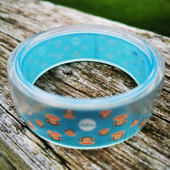 Paul Frank Julius the Monkey Plastic Child's Bracelet ~ 2012 for McDonalds - Picture 6 of 13